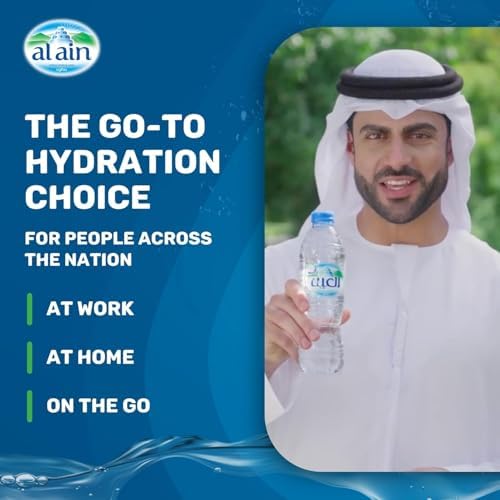Al Ain Water 1.5L, Pack of 12, Low Sodium Water, Balanced Mineral Composition Nourishing Package design may vary