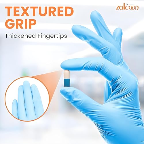 ZALCOON Vinyl Exam disposable Gloves