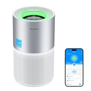 GoveeLife - Smart air purifier for homes and large rooms with detachable pre-filter