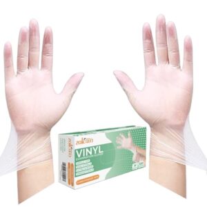 ZALCOON Vinyl Exam disposable Gloves