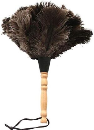 Ostrich Feather Household Dust Brush (Small)