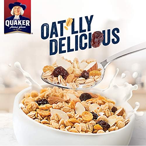 Quaker Cereal Raisin &Almond 400 Grams
