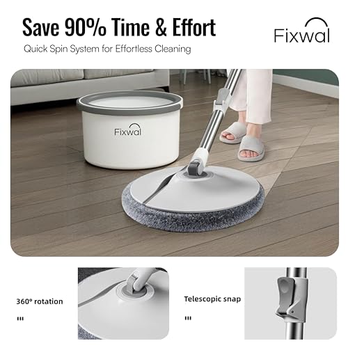 Fixwal® Spin Mop Bucket Set