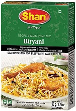 Shan Biryani Recipe & Masala Mix 50g