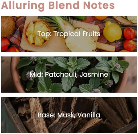 Musk Wild Vanilla Fragrance Oil, ESSLUX Large Single Essential Oil 30ml, Candle Making Scents, Scented Oils for Home for Diffuser, Soap, Perfume, Humidifier