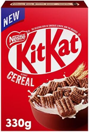 Nestle KitKat Chocolate and Wafer Breakfast Cereal, Pack, 330g
