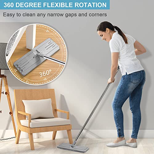 Toworld Mop and Bucket with Wringer Set