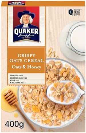Quaker Cereal Oats & Honey 400 Grams