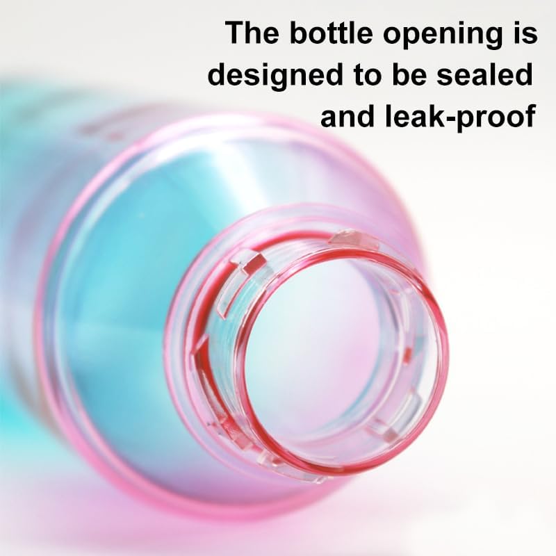 Water Spray Bottle for Hair, Continuous Spray Mist Bottle for Hairstyling Cleaning, Plants Essential Oil Hydration Makeup More, 6.8oz/200ml, Home Essentials, Gradient Red, 6.8 Ounces, Modern