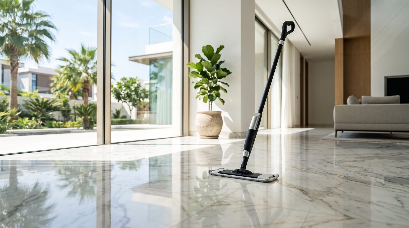 How to Choose the Right Mop for UAE Tile and Marble Floors
